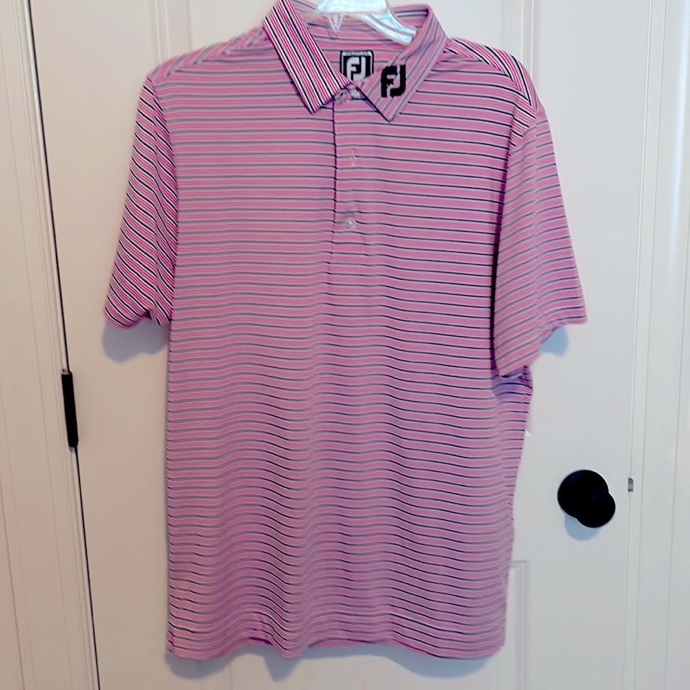 Mens Footjoy Athlectic fit M golf shirt